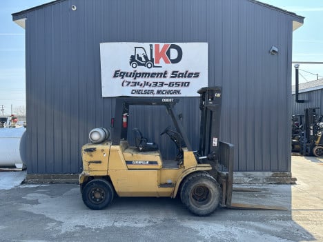 cat-gp40k-mast-forklift #6168